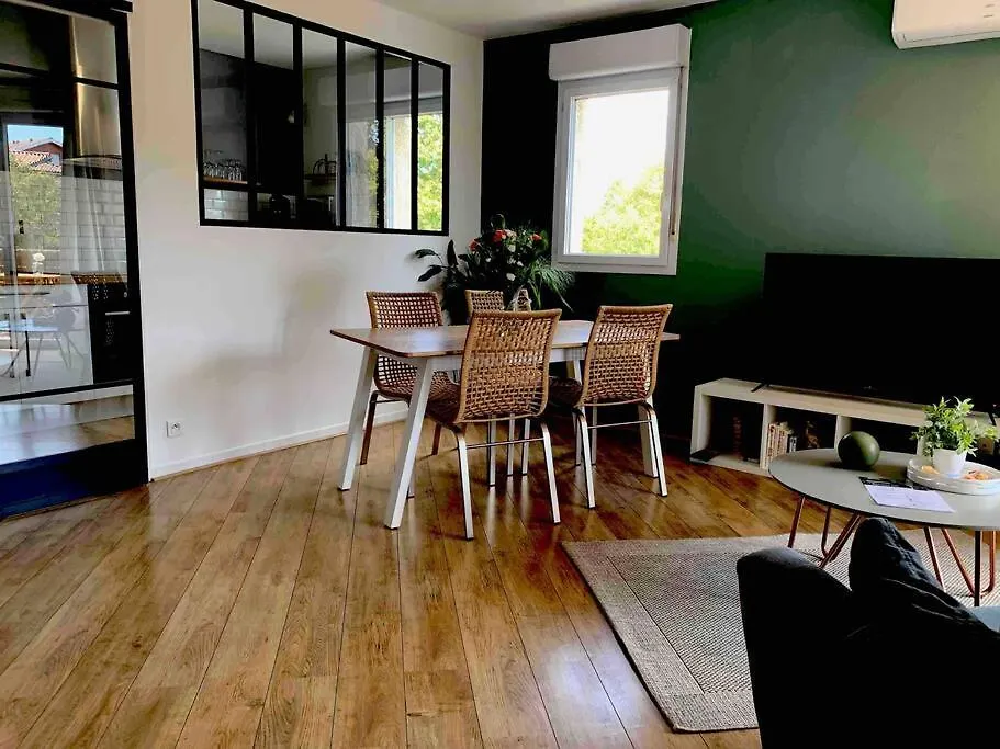 Apartmán T2 Cosy Climatise 5 Min Aeroport Blagnac Francie