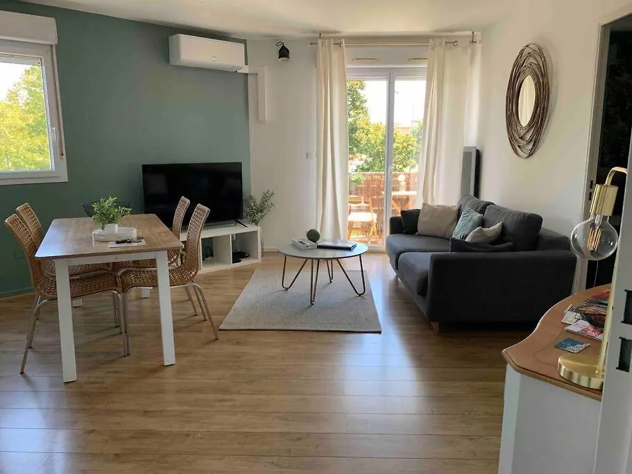 Apartmán T2 Cosy Climatise 5 Min Aeroport Blagnac