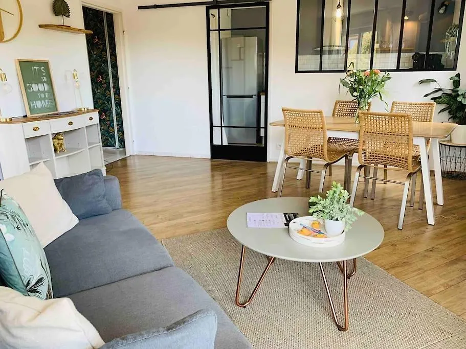 Apartmán T2 Cosy Climatise 5 Min Aeroport Blagnac