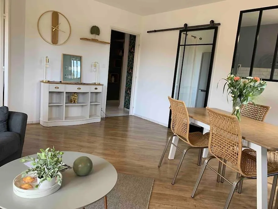 Apartmán T2 Cosy Climatise 5 Min Aeroport Blagnac